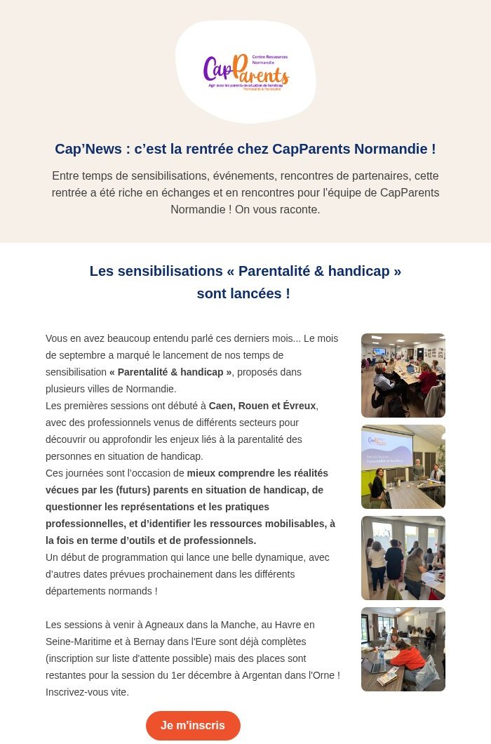 Aperçu newsletter