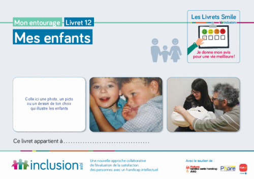 miniature du document Livret Smile “Mes enfants” : évaluation de la qualité de vie des parents avec un handicap intellectuel