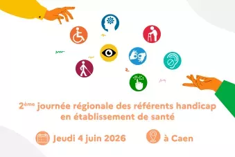 Miniatude de l'evenement Deuxième journée régionale des référents handicap en établissement de santé