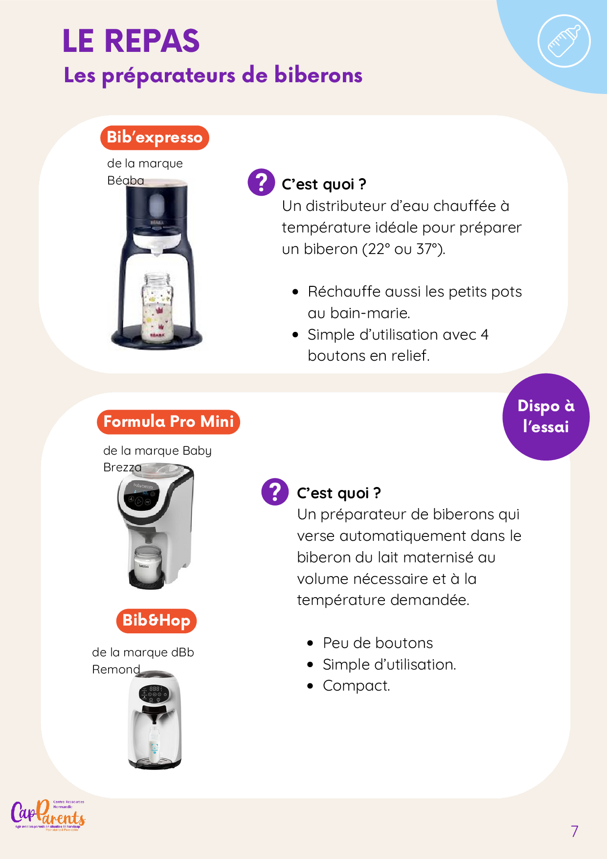 Page 7 du catalogue